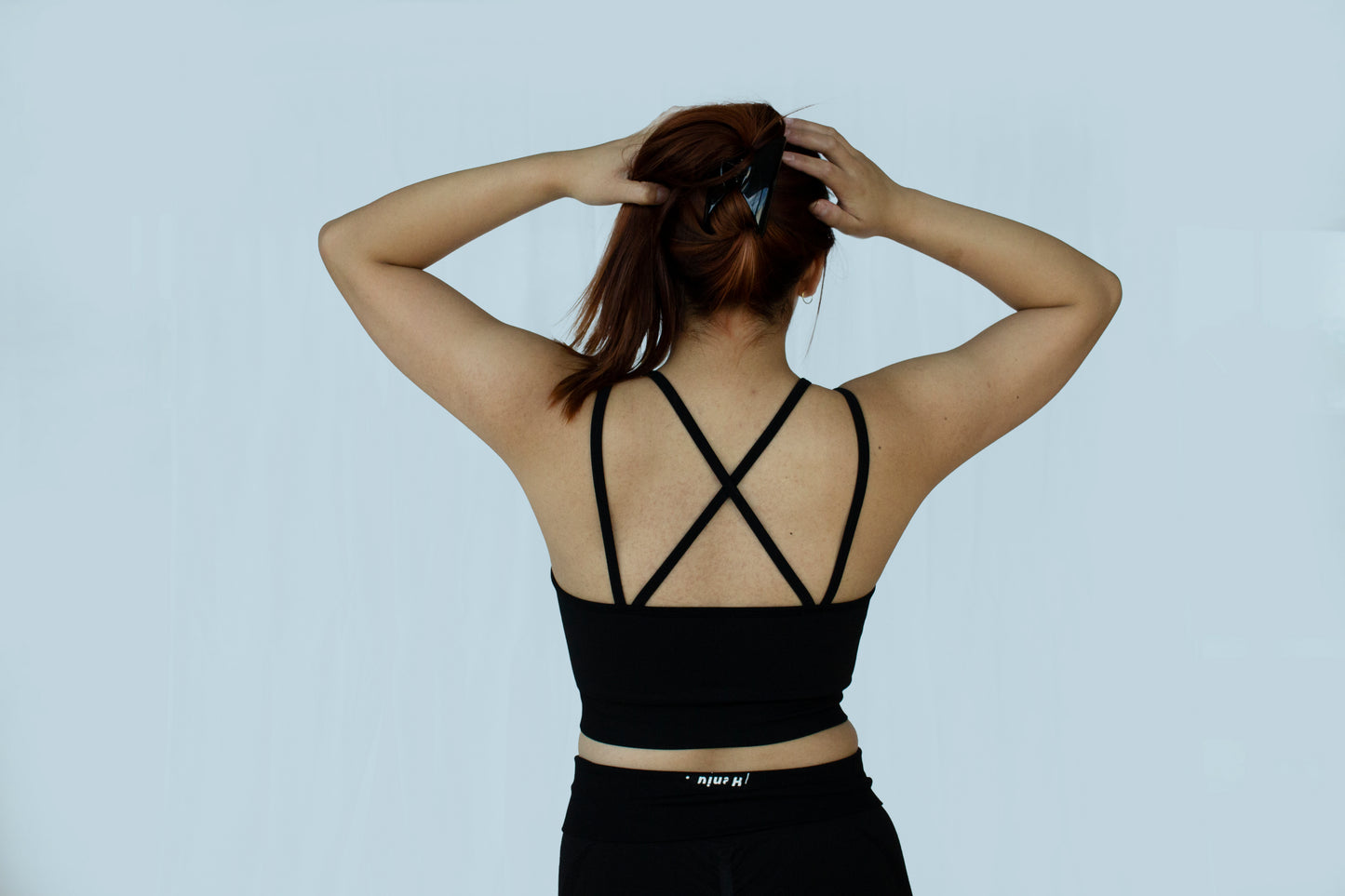 Seamless Sports Bra With Four Support Straps
