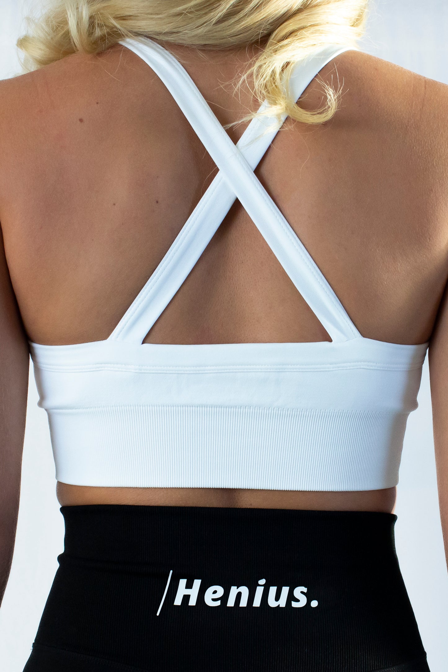 Sports Bra With Crossover Straps