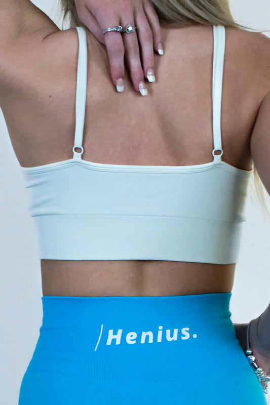 V Neck Sports Bra With Adjustable Straps