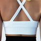 Sports Bra With Crossover Straps