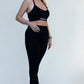 Sports Bra With Crossover Straps